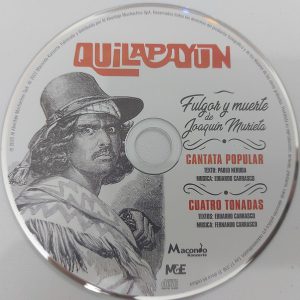 QUILAPAYUN - FULGOR Y MUERTE DE JOAQUIN MURIETA - Imagen 2