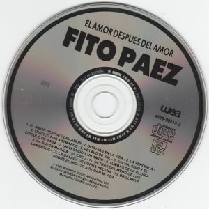 FITO PAEZ - EL AMOR DESPUES DEL AMOR - Imagen 2