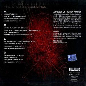 MICHAEL SCHENKER - A DECADE OF THE MAD AXEMAN (THE STUDIO RECORDINGS) - Imagen 2