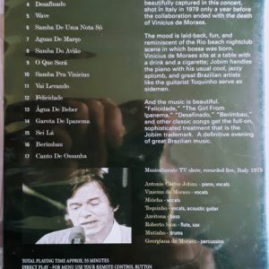 ANTONIO CARLOS JOBIM / VINICIUS DE MORALES / TOQUINHO & MIUCHA – AN INTIMATE PERFORMANCE - Imagen 3