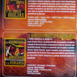 EL SORDO SMITH Y SU AMIGO OREJAS / EL HOMBRE EL ORGULLO Y LA VENGANZA - Imagen 2