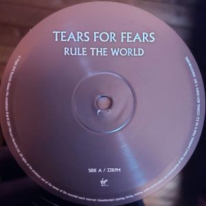 TEARS FOR FEARS - RULE THE WORLD - Imagen 2