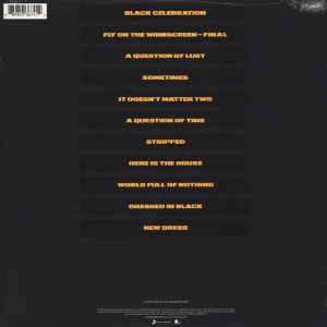 DEPECHE MODE - BLACK CELEBRATION - Imagen 3
