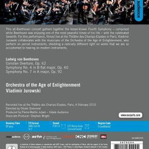 VLADIMIR JUROWSKI / ORCHESTRA OF THE AGE OF ENLIGHTENMENT - BEETHOVEN SYMPHONIES N° 4 & 7 - CORIOLAN OVERTURE - Imagen 2