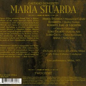DONIZETTI / CABALLE - VERETT - GARAVENTA - CILLARIO - MARIA STUARDA - Imagen 2