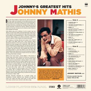 JOHNNY MATHIS - JOHNNYS GREATEST HITS - Imagen 2
