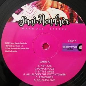 JIMI HENDRIX - GREATEST HITS - Imagen 3