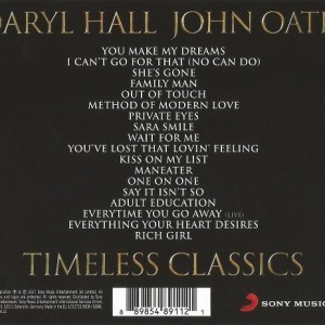 DARYL AND OATES - TIMELESS CLASSICS - Imagen 2