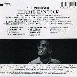 HERBIE HANCOCK - THE  PRISONER - Imagen 3