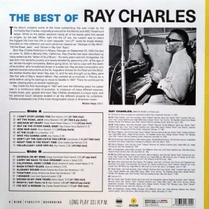 RAY CHARLES - THE BEST OF RAY CHARLES - Imagen 2