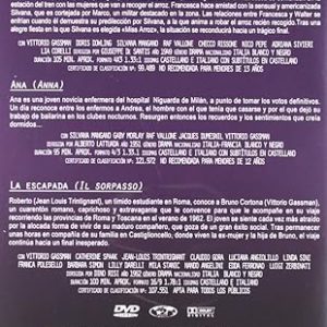 RETROSPECTIVA VITTORIO GASSMAN - ARROZ AMARGO / ANA / LA ESCAPADA - Imagen 2