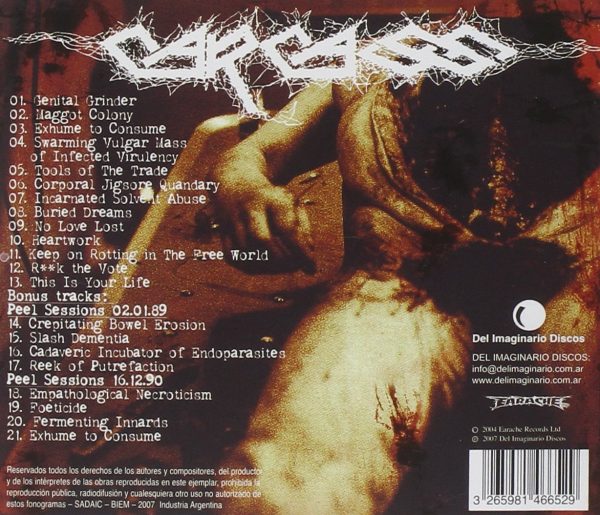 CARCASS - CHOICE CUTS - Imagen 2