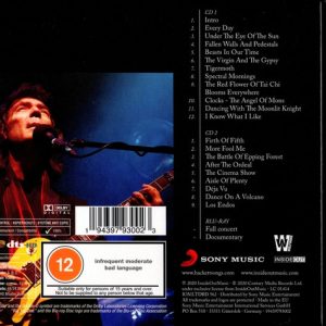 STEVE HACKETT - SELLING ENGLAND BY THE POUNT & SPECTRAL MORNINGS - LIVE AT HAMMERSMITH 2019 - Imagen 2