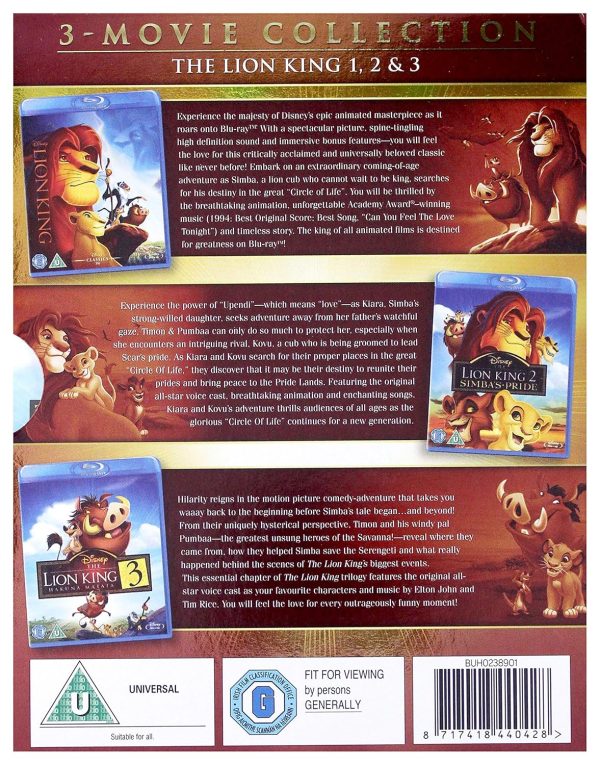 THE LION KING - TRILOGY COLLECTION - Imagen 2