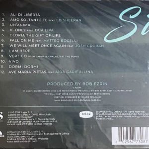 ANDREA BOCELLI - SI - Imagen 2