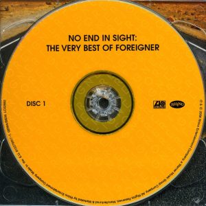 FOREIGNER - NO END IN SIGHT - THE VERY BEST OF FOREIGNER - Imagen 2