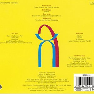 KING CRIMSON - THREE OF A PERFECT PAIR - Imagen 3
