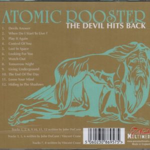 ATOMIC ROOSTER - THE DEVIL HITS BACK - Imagen 2
