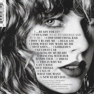 TAYLOR SWIFT - REPUTATION - Imagen 3