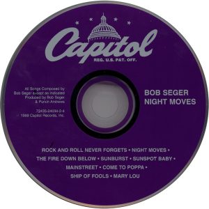 BOB SEGER AND THE SILVER BULLET BAND - NIGHT MOVES - Imagen 2