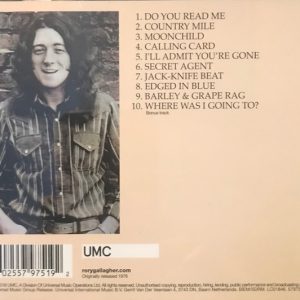 RORY GALLAGHER - CALLING CARD - Imagen 2
