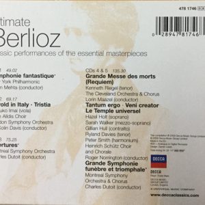 HECTOR BERLIOZ - ULTIMATE BERLIOZ - THE ESSENTIAL MARTERPIECES - Imagen 2
