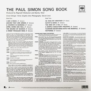 PAUL SIMON - THE PAUL SIMON SONG BOOK - Imagen 2