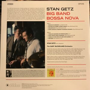 STAN GETZ - BIG BAND BOSSA NOVA - Imagen 2