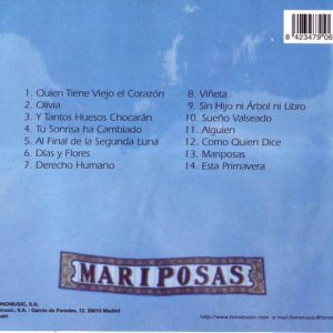 SILVIO RODRIGUEZ / REY GUEVARA - MARIPOSAS - Imagen 3