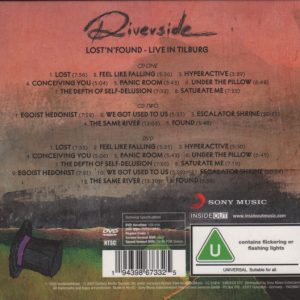 RIVERSIDE - LOST N FOUND - LIVE IN TILBURG - Imagen 2