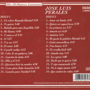 JOSE LUIS PERALES – MIS 30 MEJORES CANCIONES - Imagen 3