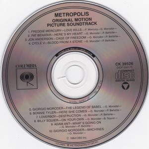 METROPOLIS - SOUNDTRACK - Imagen 2
