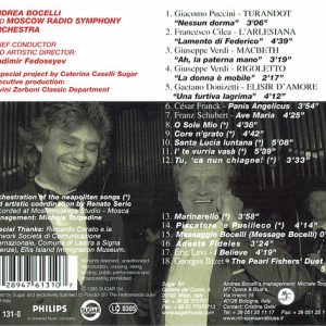 ANDREA BOCELLI - VIAGGIO ITALIANO - Imagen 3