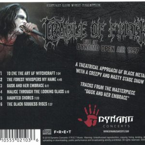 CRADLE OF FILTH - LIVE AT DYNAMO OPEN AIR 1997 - Imagen 3