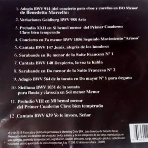 ROBERTO BRAVO / BACH - UN VIAJE INTERIOR - Imagen 2