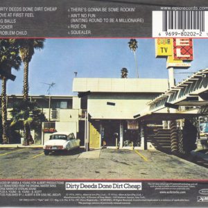 AC/DC - DIRTY DEEDS DONE DIRT CHEAP - Imagen 2