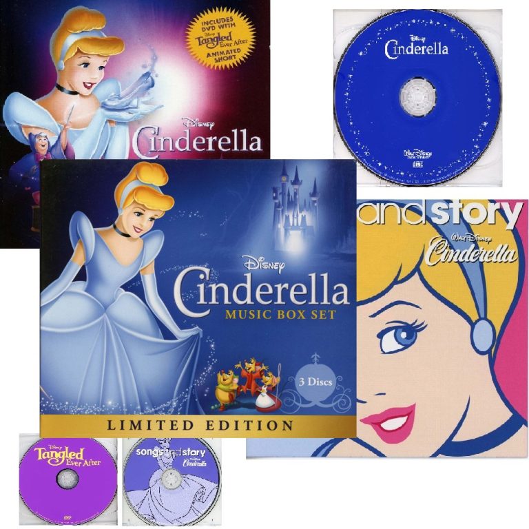 Cinderella Soundtrack Tangled Ever After Limited Edition