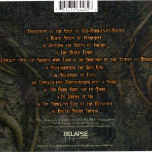 NILE - BLACK SEEDS OF VENGANCE - Imagen 2