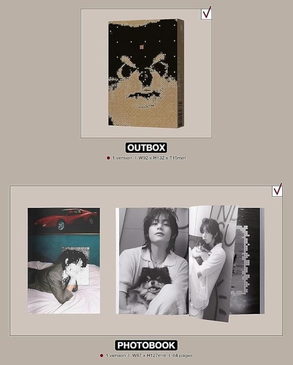 V - LAYOVER WEVERSE ALBUMS - VER 韓国盤 - Imagen 3