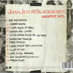JOAN JETT AND THE BLACKHEARTS - GREATEST HITS - Imagen 2
