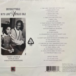 NATALIE COLE - UNFORGETTABLE / WITH LOVE - Imagen 2