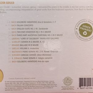 GLENN GOULD - GREATEST HITS - Imagen 2