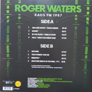 ROGER WATERS - KAOS FM 1987 - Imagen 2