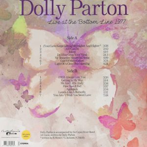DOLLY PARTON - LIVE AT THE BOTTOM LINE 1977 - Imagen 2