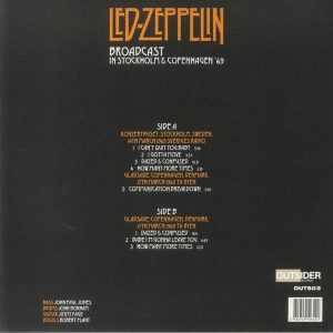 LED ZEPPELIN - BROADCAST IN STOCKHOLM & COPENHAGEN 69 - Imagen 2