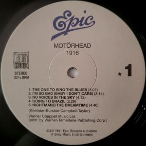 MOTORHEAD - 1916 - Imagen 2