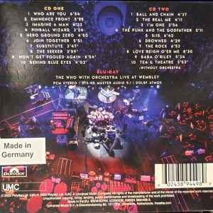 THE WHO - WITH ORCHESTRA LIVE AT WEMBLEY - Imagen 3