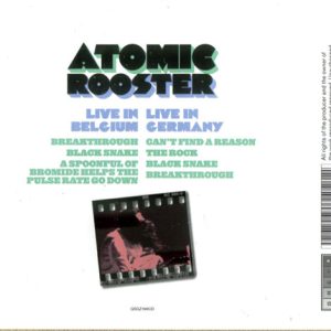 ATOMIC ROOSTER - LIVE 1972 - Imagen 2