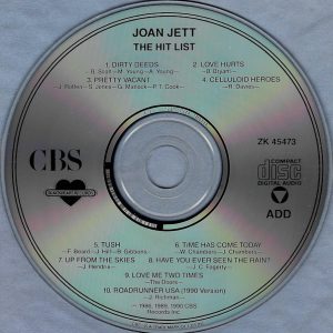 JOAN JETT - THE HIT LIST - Imagen 2