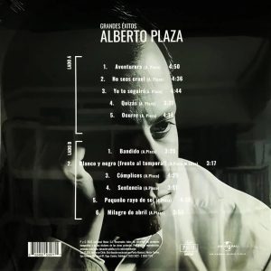 ALBERTO PLAZA - GRANDES EXITOS - Imagen 2